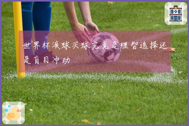 世界杯滚球买球究竟是理智选择还是盲目冲动